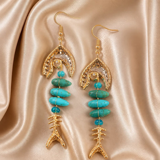 Fish Stainless Steel Earrings
