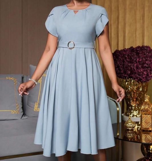 A-Line Midi Dress