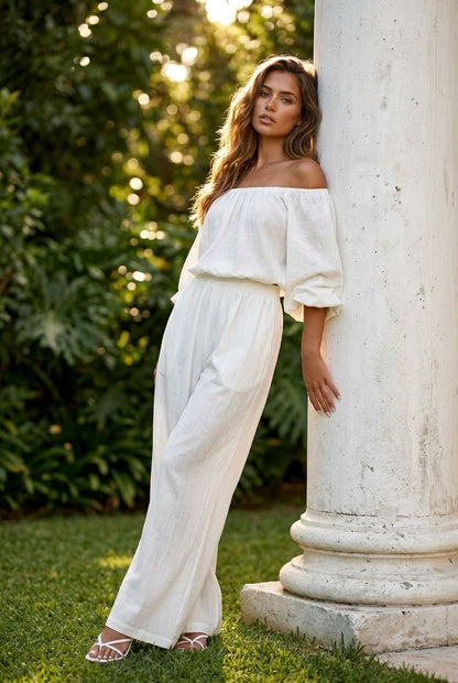 2 Piece Cotton Linen Set