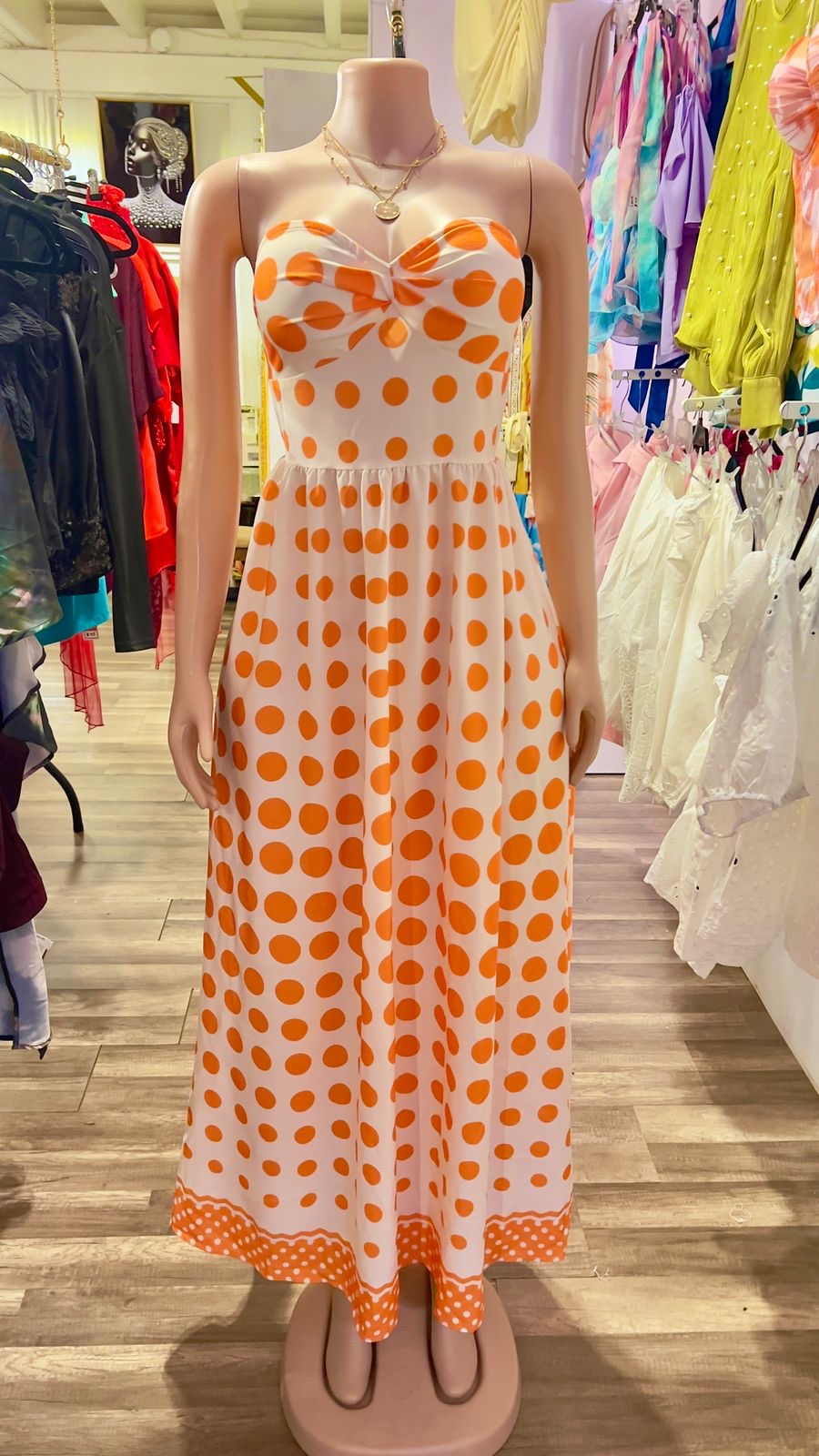Flair Sweetheart Dress