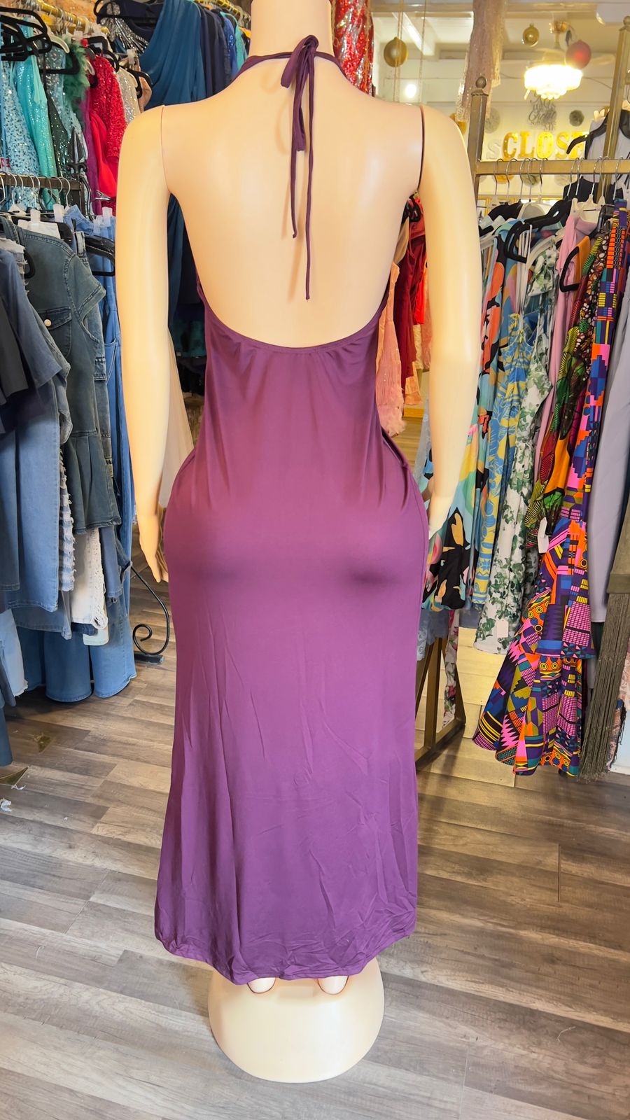 Halter Maxi Dress