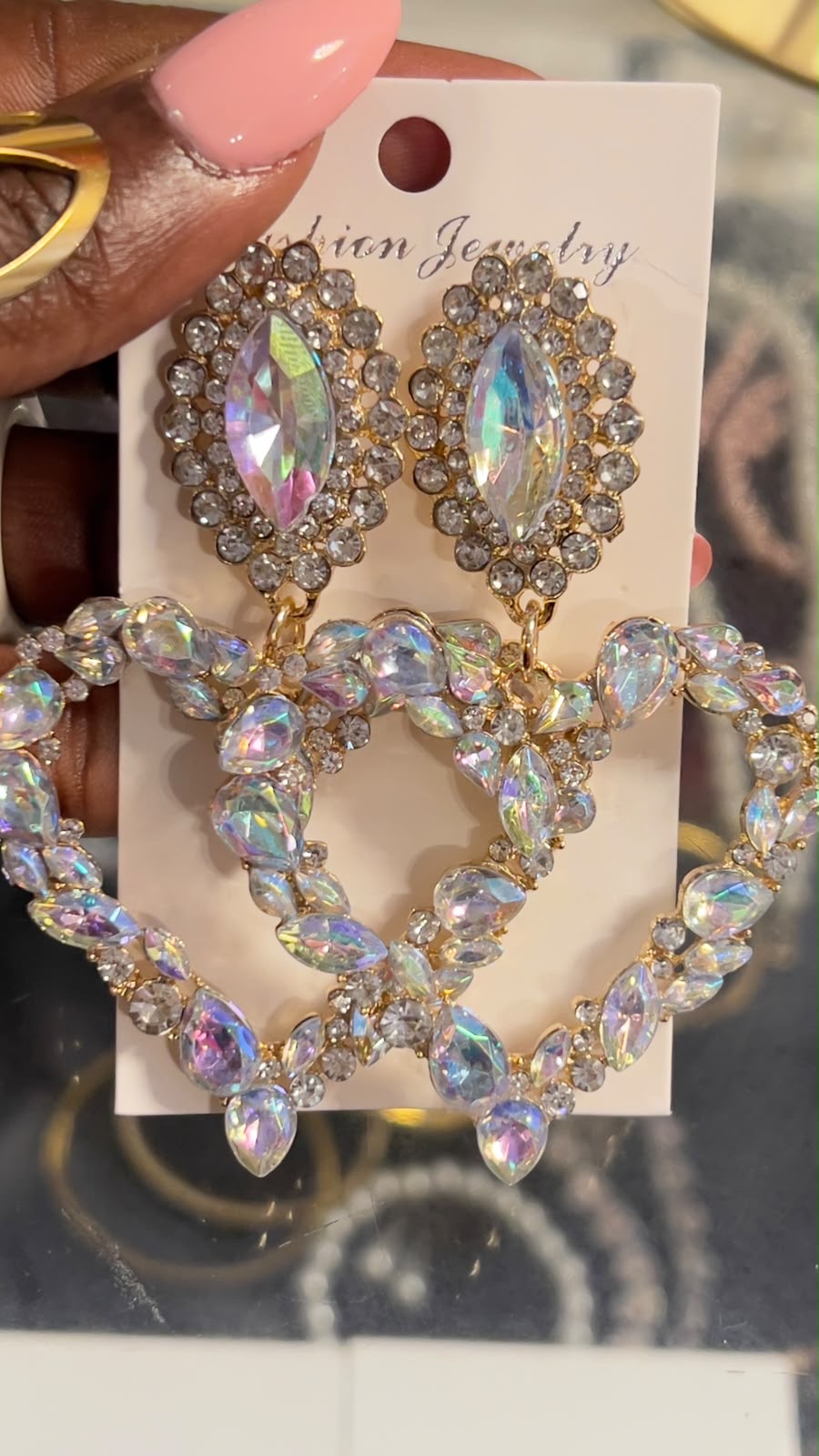 Rhinestone Earring