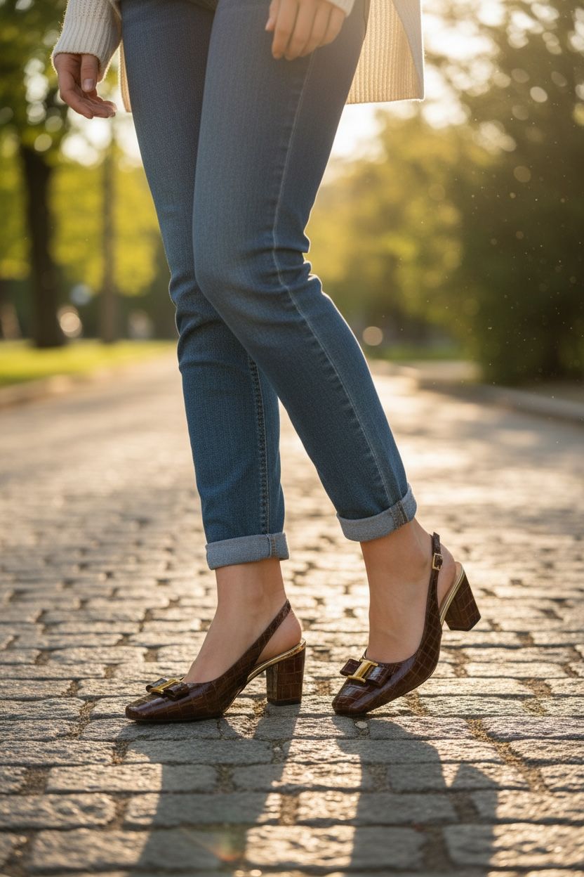 Sling Back Ali Shoes