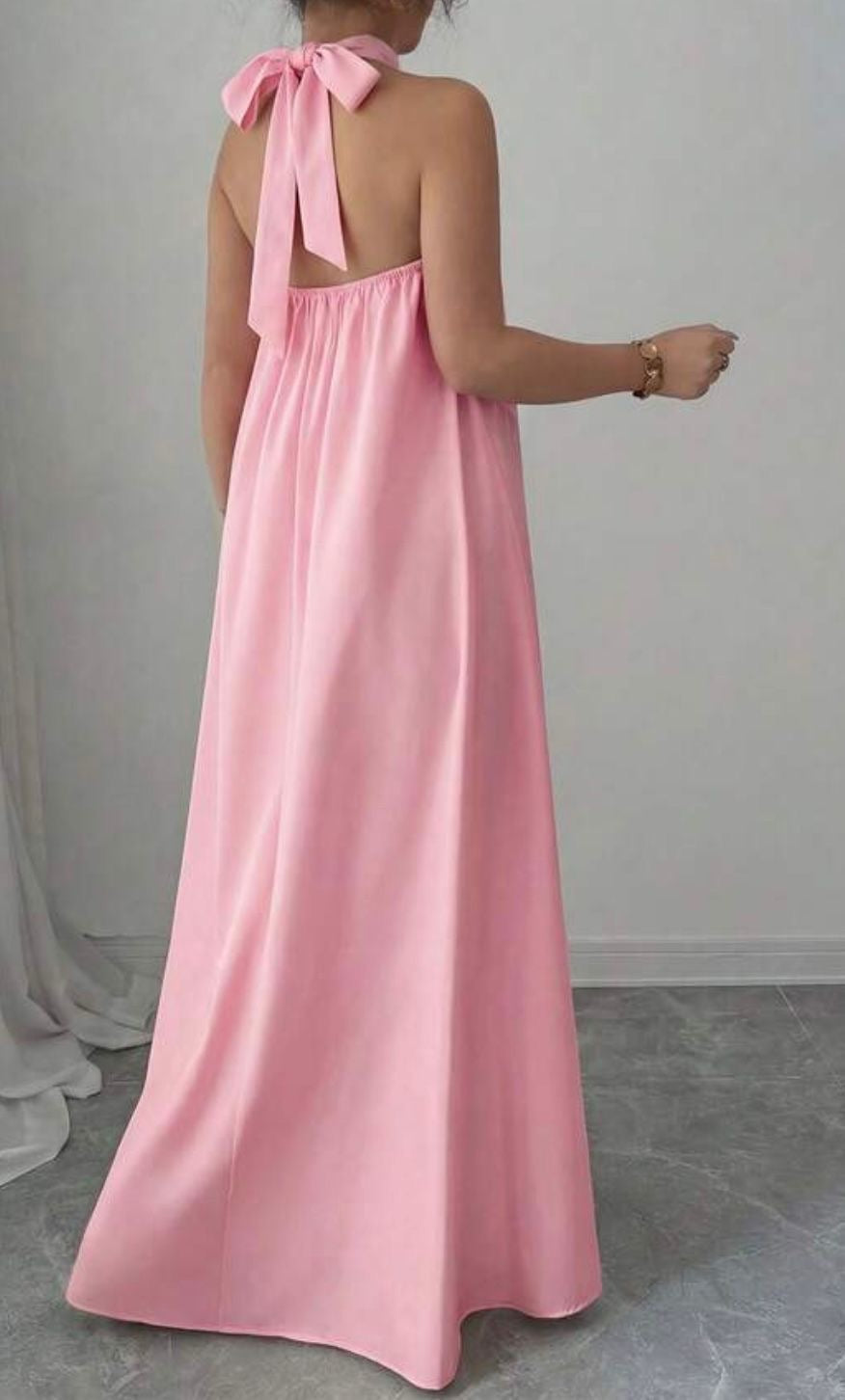 Halter Floral Maxi