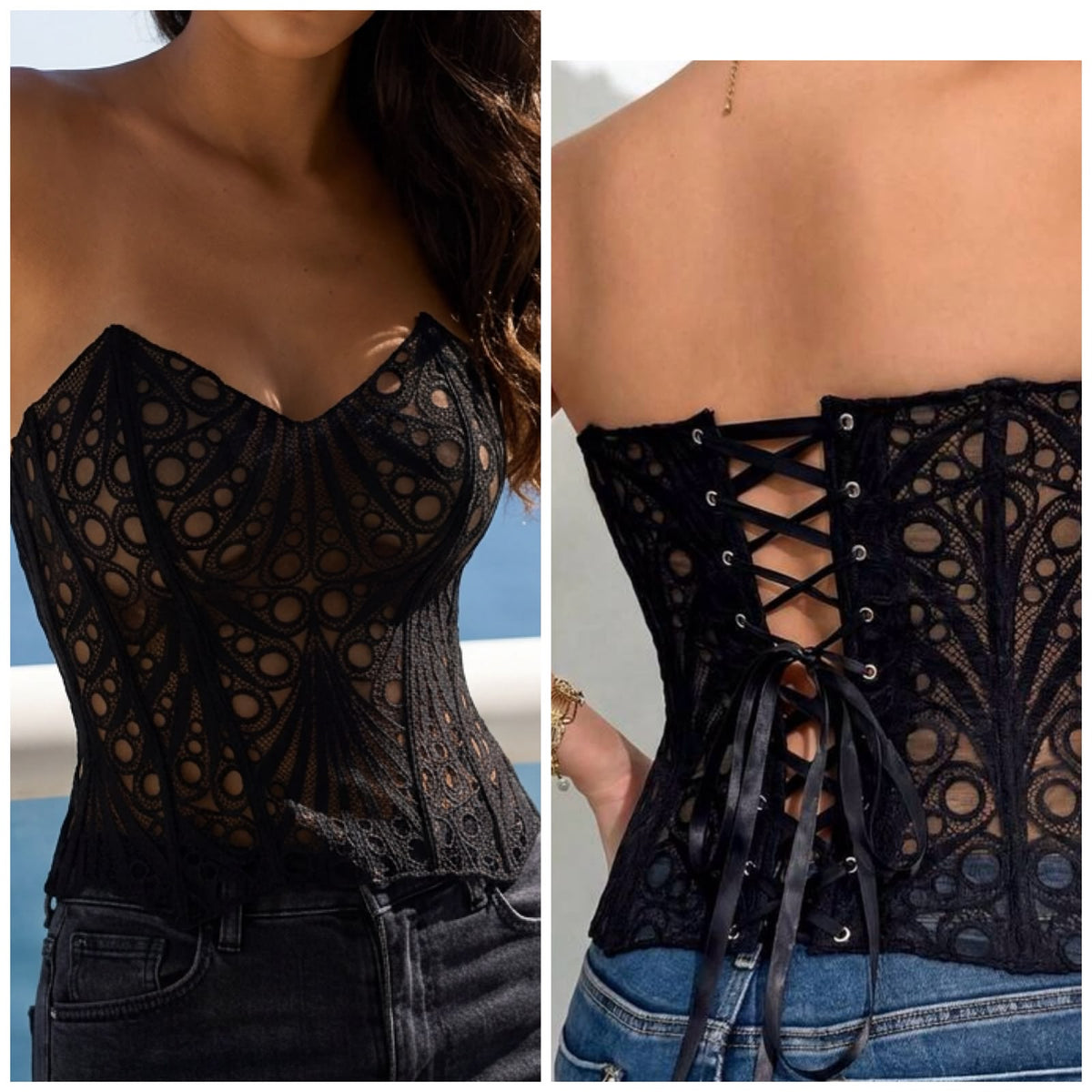 Bustier Blouse