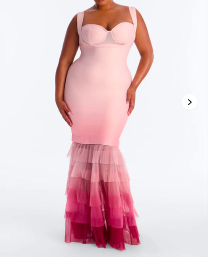 Lost For Words Bandage Gown