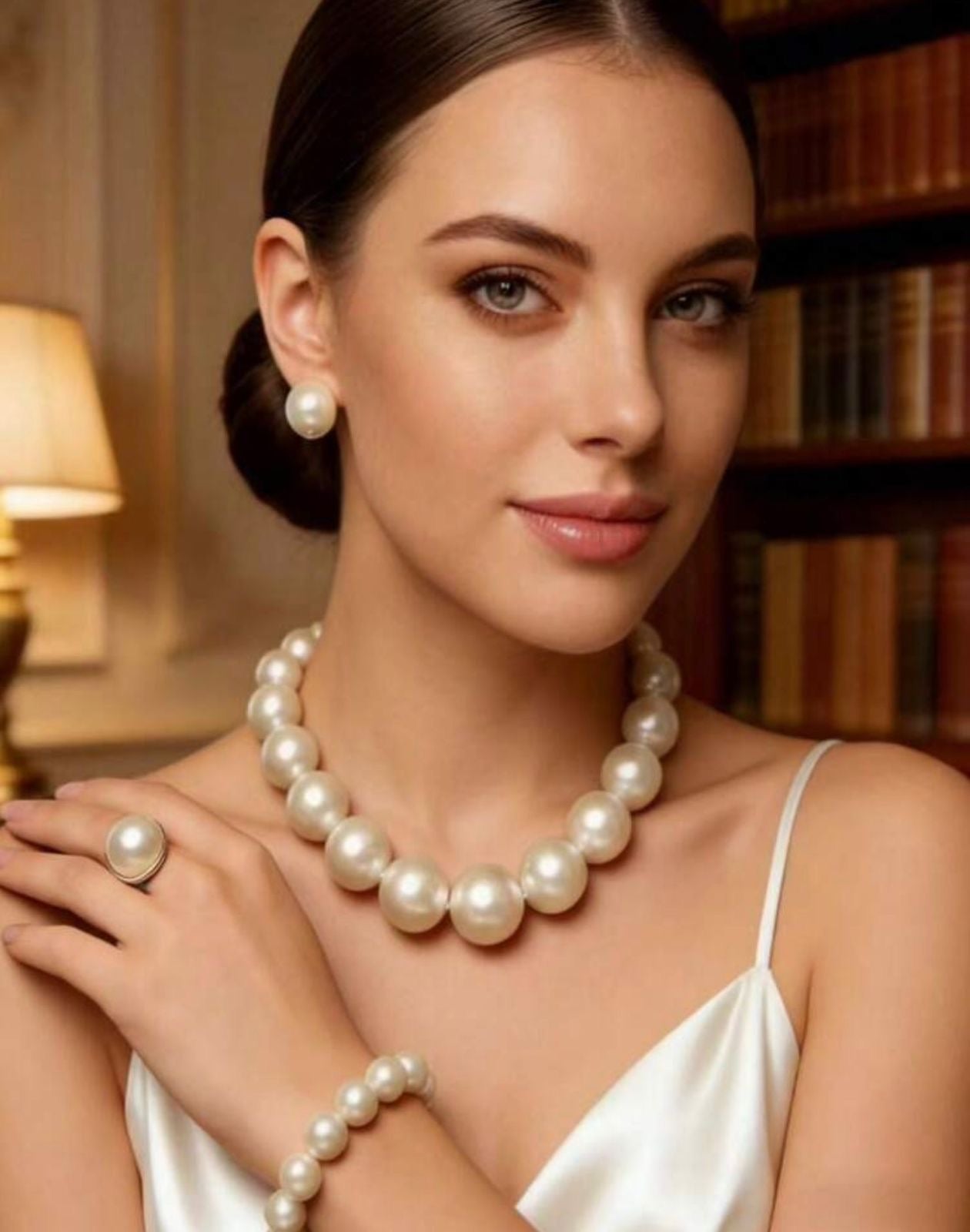 Pearl Necklace Set