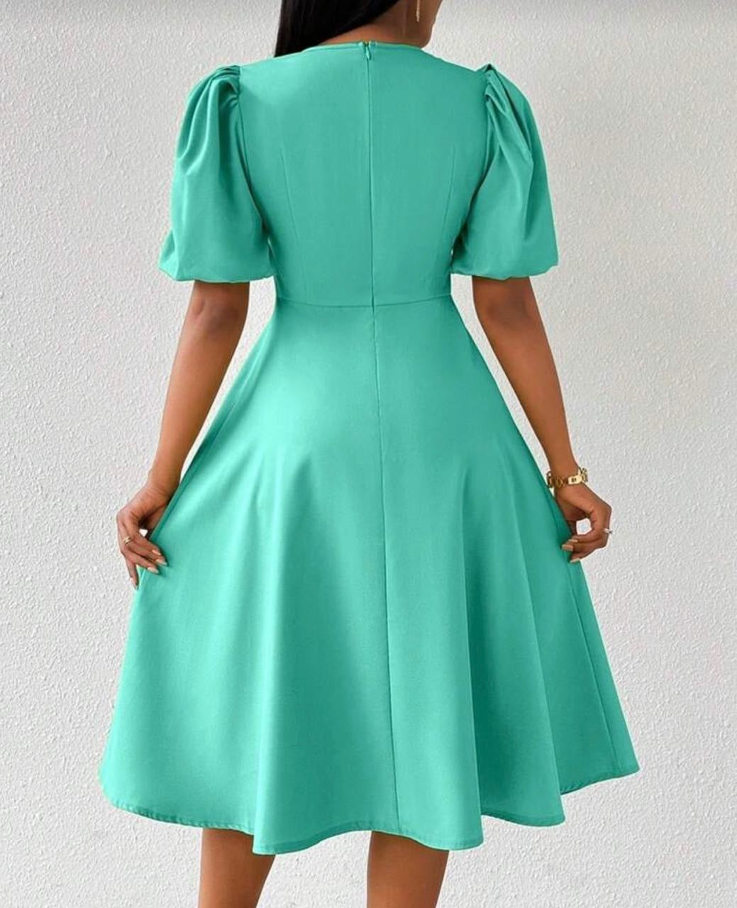 Puff Sleeve Dress