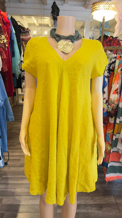 100% Italian Linen Dress