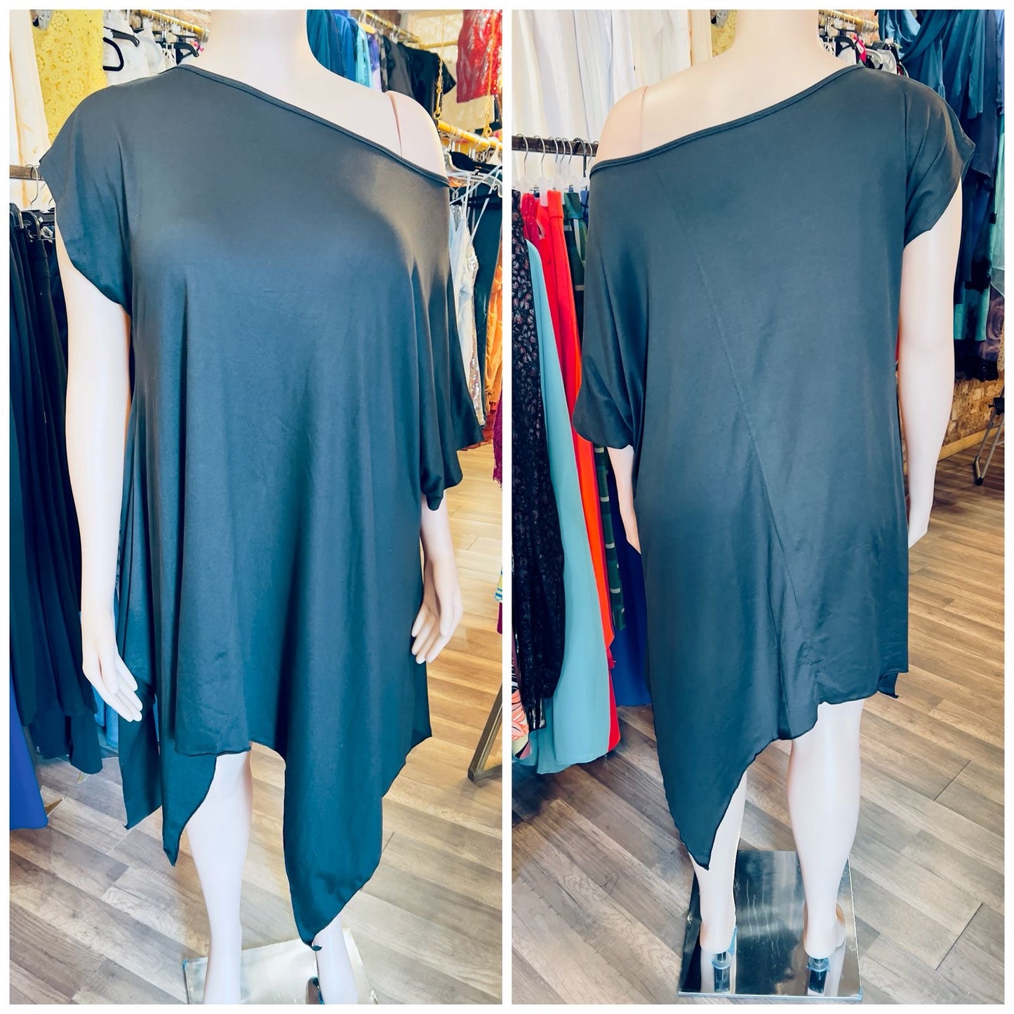 Oversized Shirt Dress