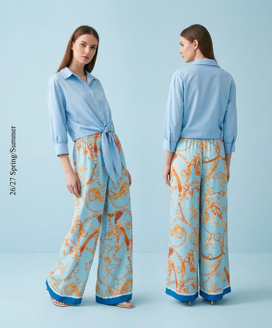 Knot Front Blouse