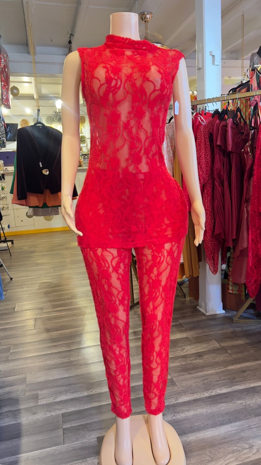 Lace Two Piece Set