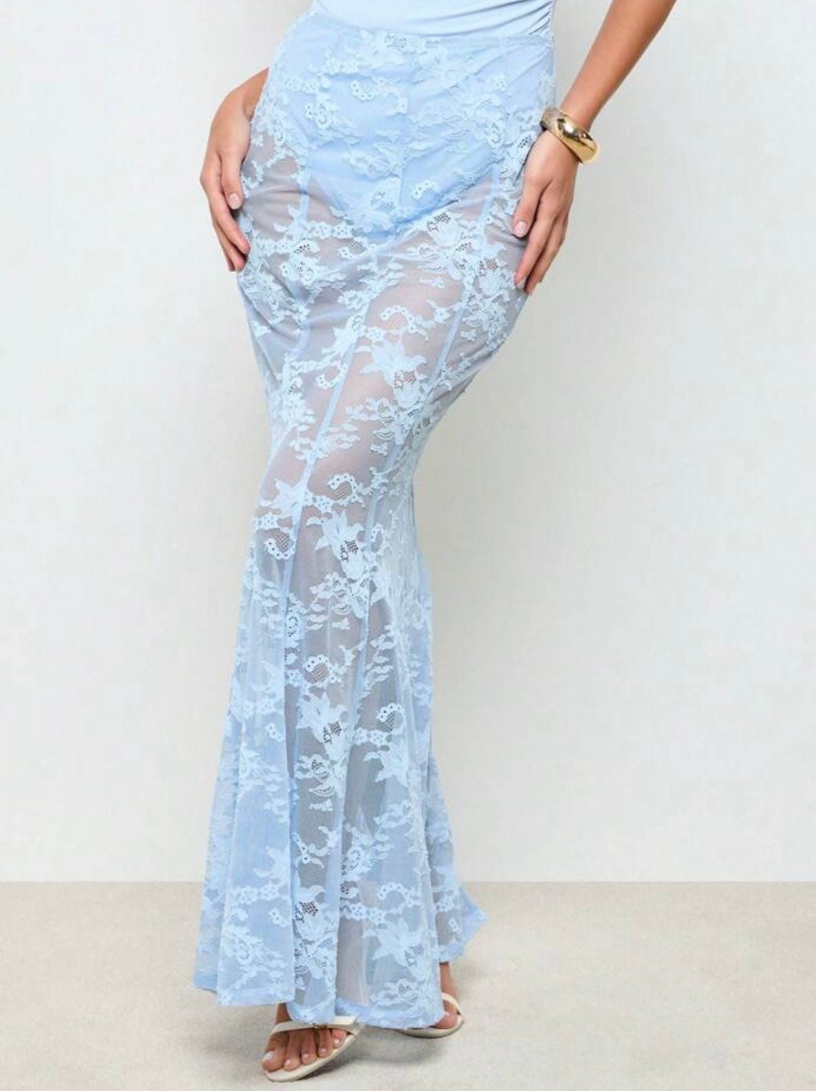 Lace Maxi Skirt