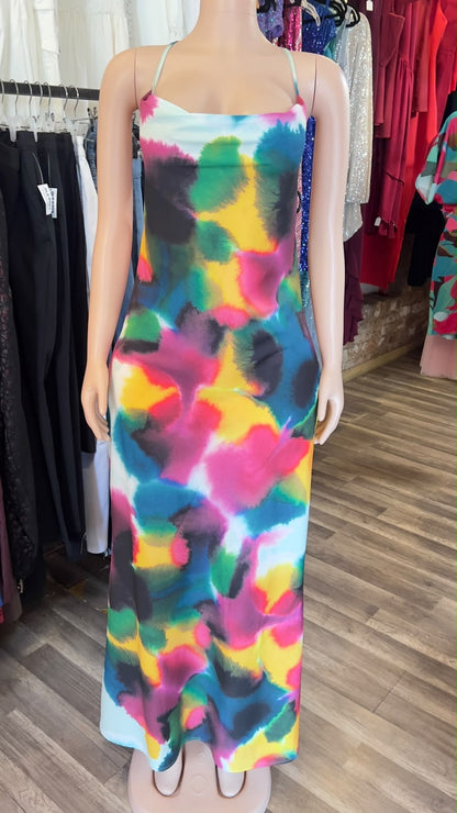 Type Dye Maxi Dress