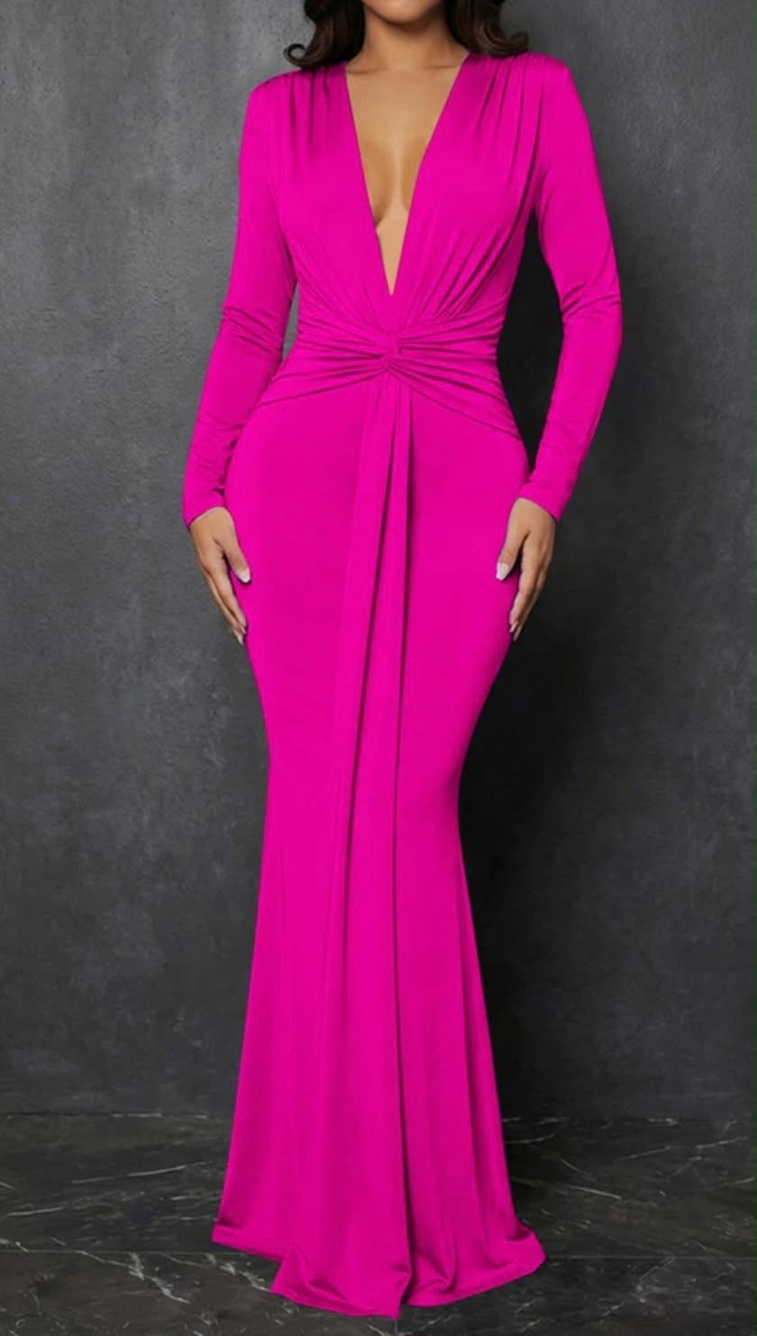 Long Sleeve Maxi Dress