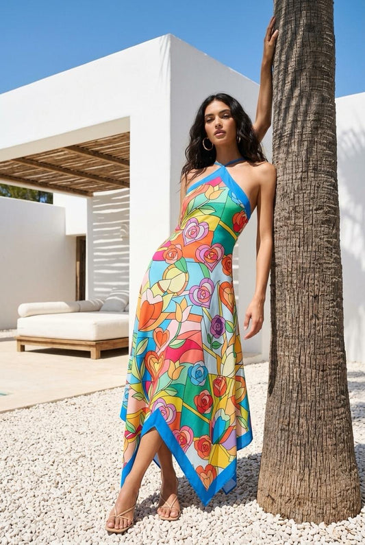 Summer High Low Dress
