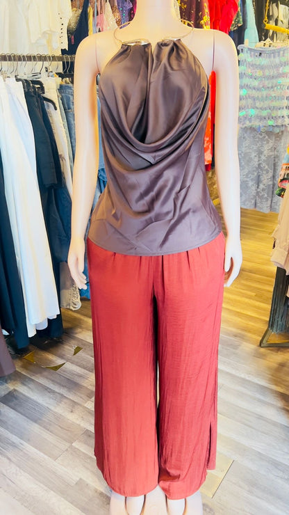 Halter Ring Blouse