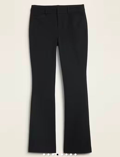 Big Waist Pixie Flare Pants