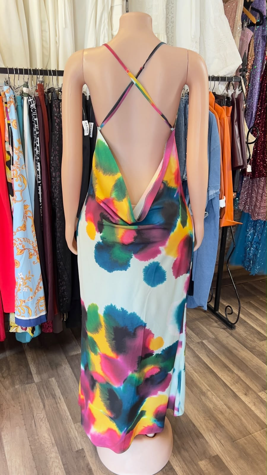 Type Dye Maxi Dress