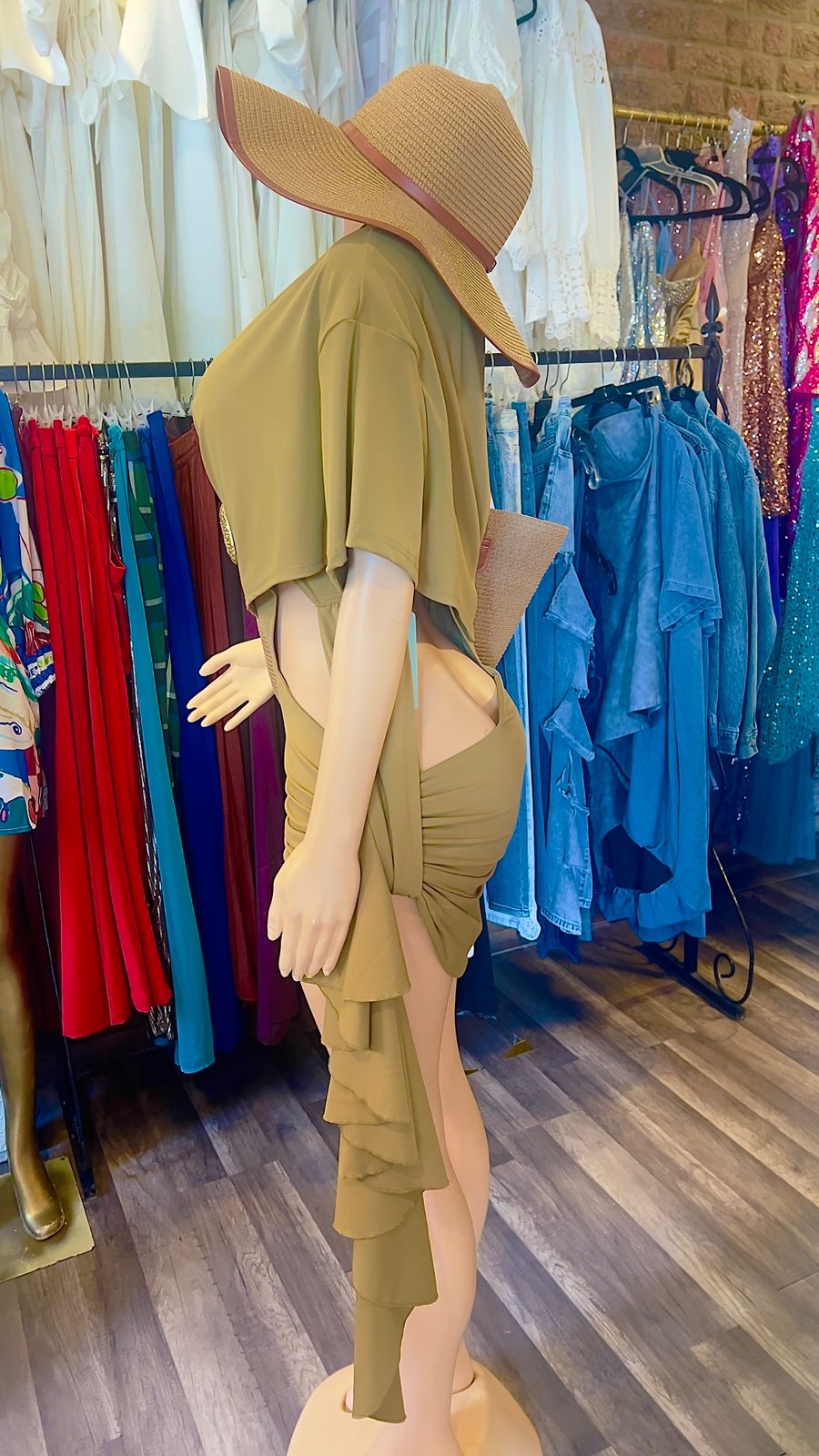 Kelly Cutout Side Dress