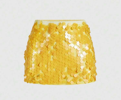 Sequin Mini Skirt
