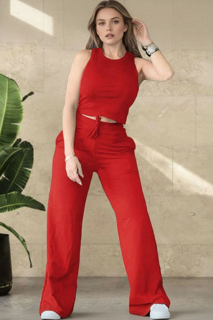 Cotton Pant Set