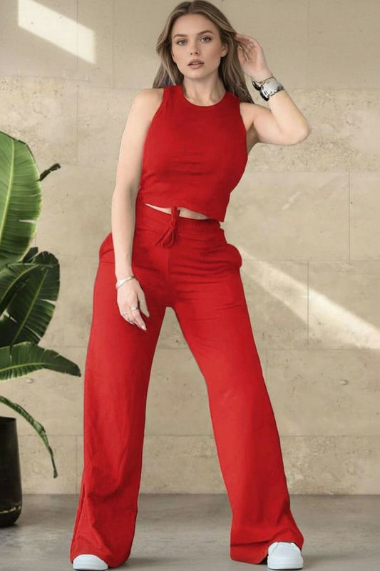 Cotton Pant Set