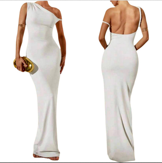 Spandex Maxi Bodycon Dress