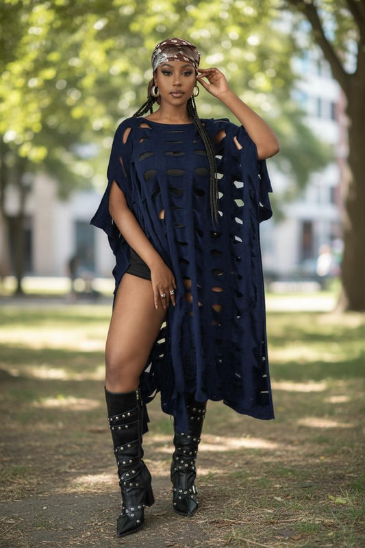 Plus Size Crochet Kimono